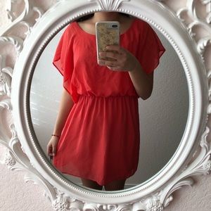 ***sold*******Orange summer dress